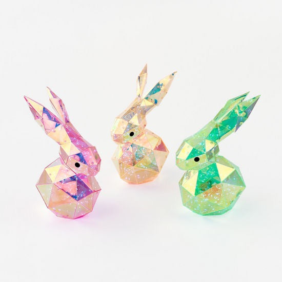 180 Degree Iridescent Lit Bunny