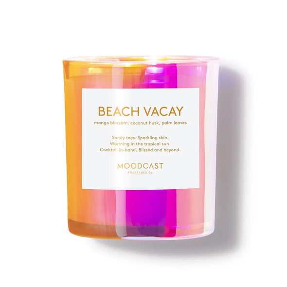 Moodcast Beach Vacay 8oz Candle