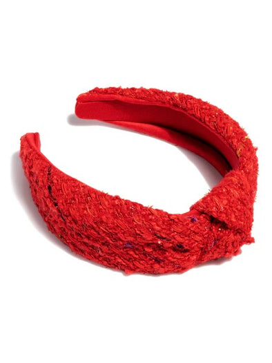 Shiraleah Ruby Boucle Knotted Headband