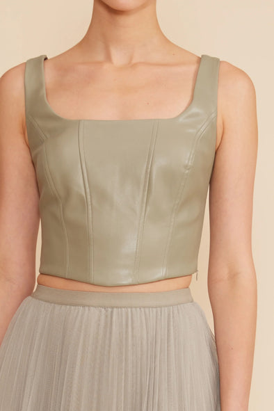 Lucy Paris Val Crop Top