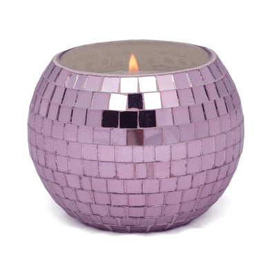 Paddywax Magique Pink Disco Ball Candle