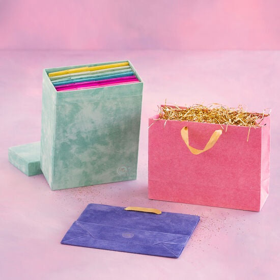 Glitterville Flocked 12"x6"x6" Bags