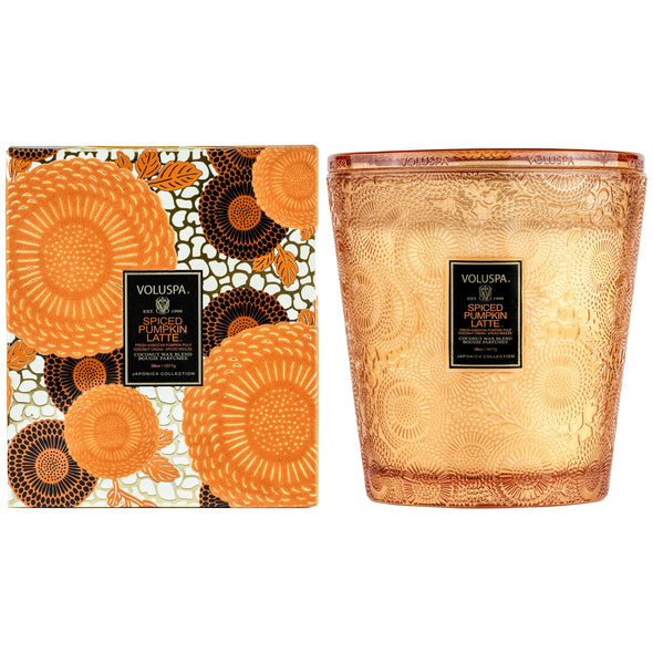 Voluspa Spiced Pumpkin 3 Wick Hearth