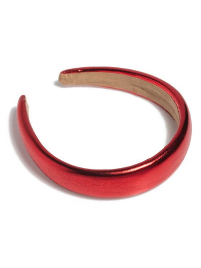 Shiraleah Metallic Red Headband