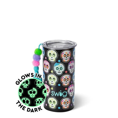 Swig Sugar Skull 12oz Slim Tumbler