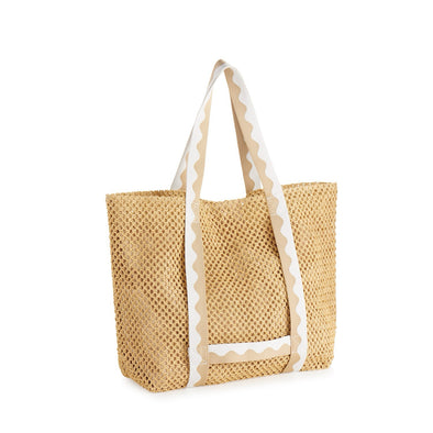 Shiraleah Sand Antiqua Tote