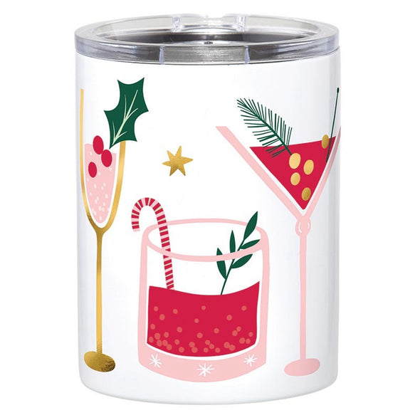 Slant Holiday Drinks Tumbler