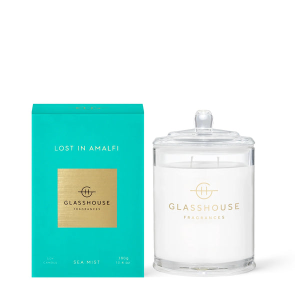 Glasshouse 13.4oz Lost in Amalfi Candle