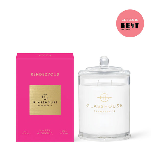 Glasshouse 13.4oz Rendezvous Candle