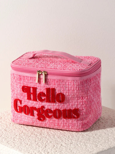 Shiraleah Hello Gorgeous Cosmetic Case