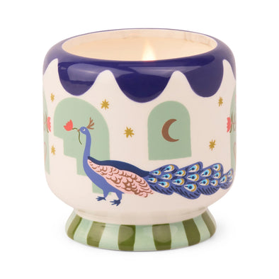 Paddywax Peacock Dopo Ceramic Candle