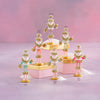 Glitterville Small Rainbow Papa Noel Tabletop