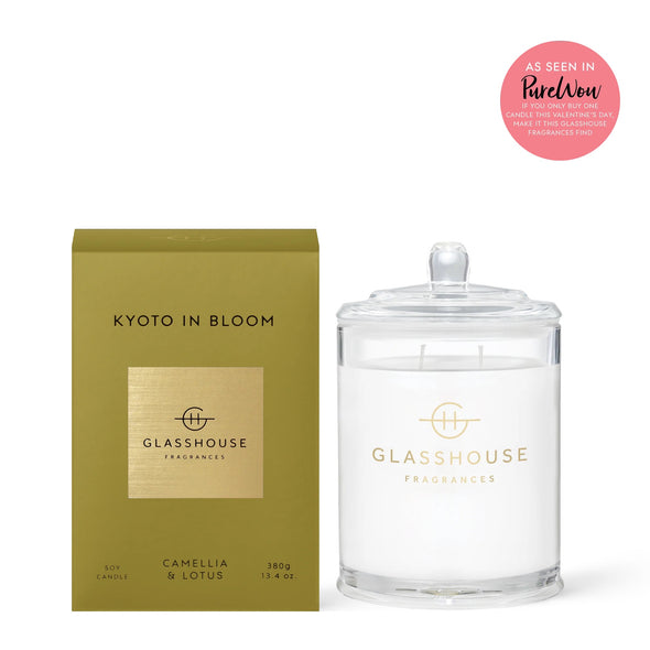 Glasshouse 13.4oz Kyoto in Bloom Candle