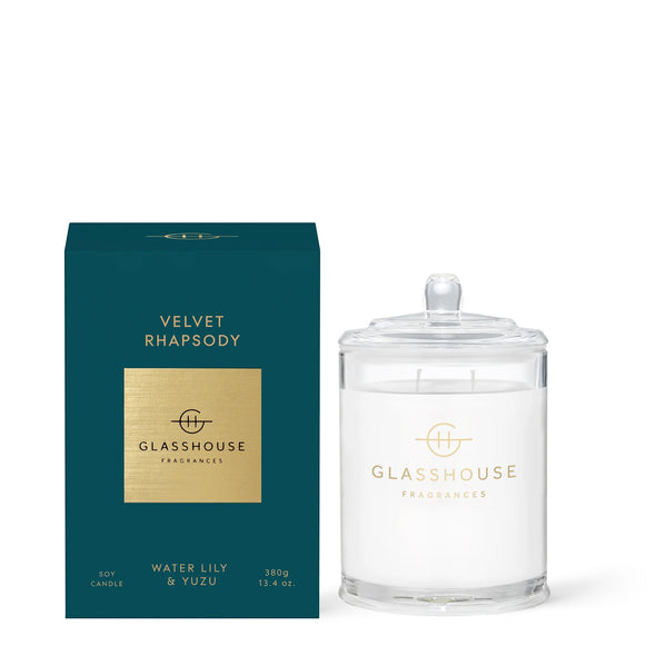 Glasshouse 13.4oz Velvet Rhapsody Candle