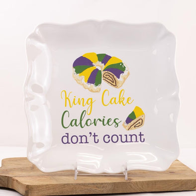 Royal Standard King Cake Square Platter