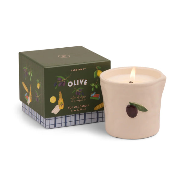 Paddywax Olive Bistro Candle