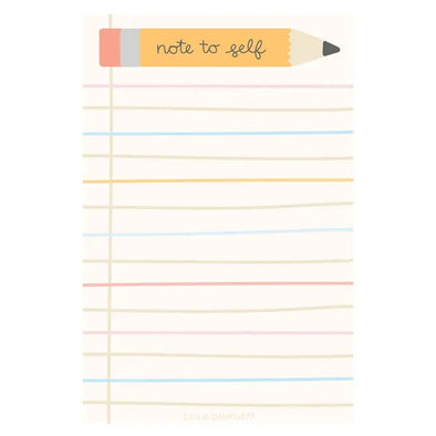 Callie Designs Note to Self Pencil Notepad