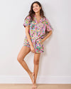Print Fresh Kitchen Garden Pajama Shorts