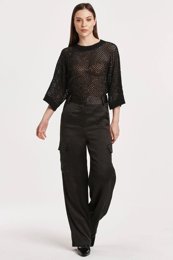 Another Love Black Esmeralda Pants