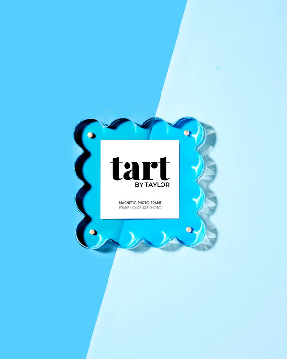 Tart by Taylor Neon Blue Mini Acrylic Picture Frame