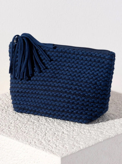 Shiraleah Navy Mavis Zip Pouch