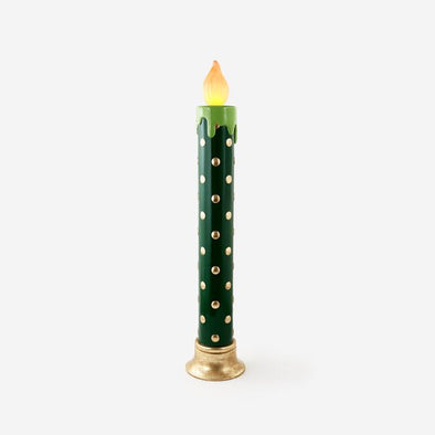 180 Degree Lighted Christmas Candle 48"