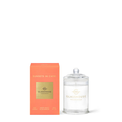 Glasshouse 13.4oz Sunset in Capri Candle