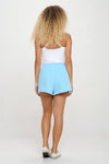 Meet me in Santorini Azure Whisper Shorts