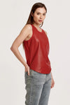 Another Love Pomegranate Carmela Top