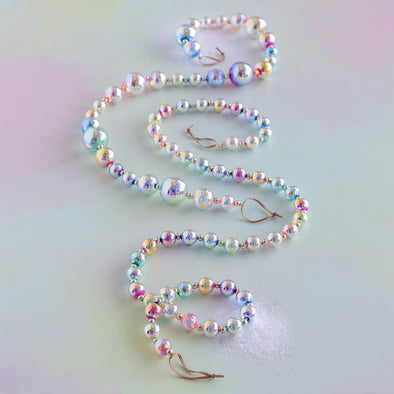 Glitterville Glass Opalescence Essence Garland