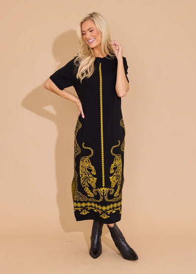 Alden Adair Pouncing Panther Scout Dress