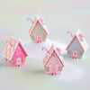 Glitterville Rainbow Ginger Cottage Ornaments
