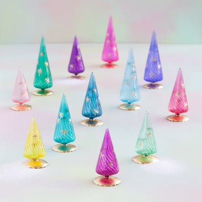 Glitterville Gold Glint Swirl Tree