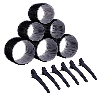 Bella Sleep + Spa Hair Roller Set - Black