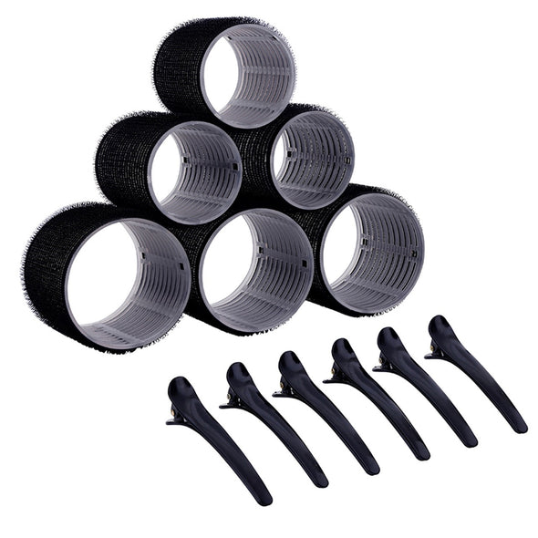 Bella Sleep + Spa Hair Roller Set - Black