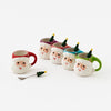 180 Degree Santa Mug with Spoon