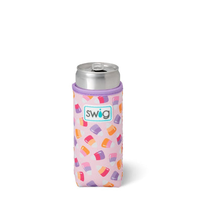 Swig Candy Corn Slim Can Coozie