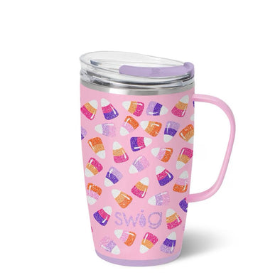 Swig Candy Corn 18oz Travel Mug