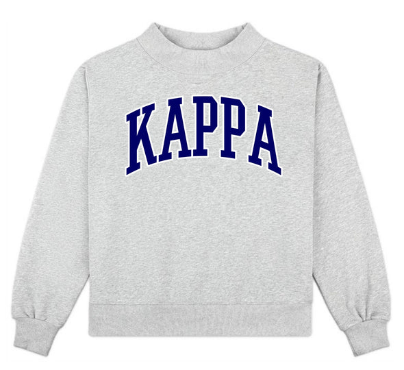 Duo Threads Kappa Kappa Gamma Mock Neck Crew
