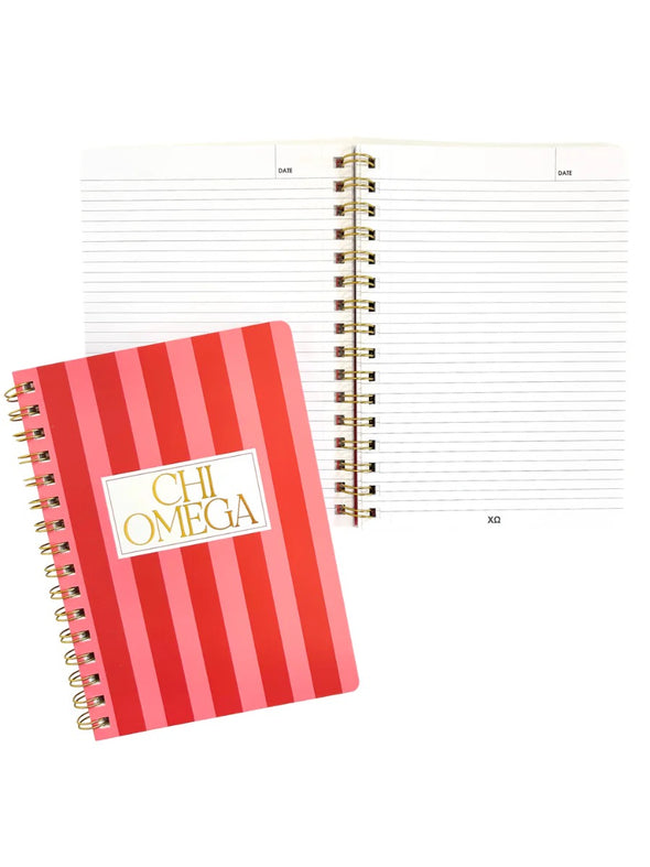 Duo Threads Chi Omega Notebook