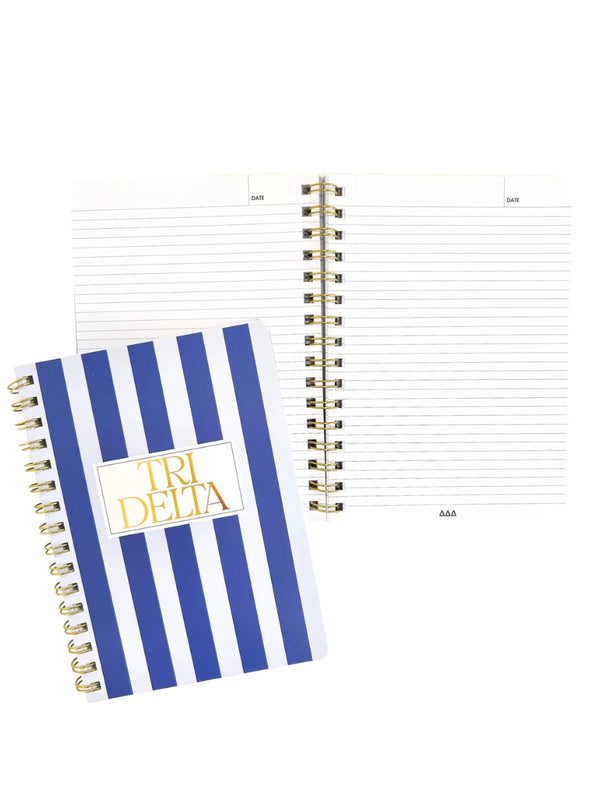 Duo Threads Delta Delta Delta Notebook