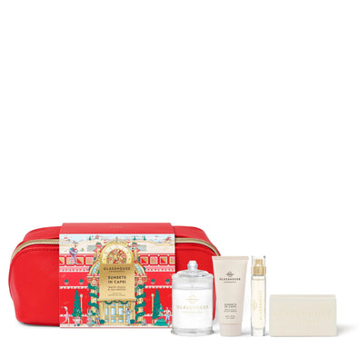 Glasshouse Christmas Sunsets in Capri Fragrance Trio Gift Set