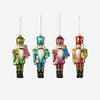 180 Degree Glass Nutcracker Ornaments