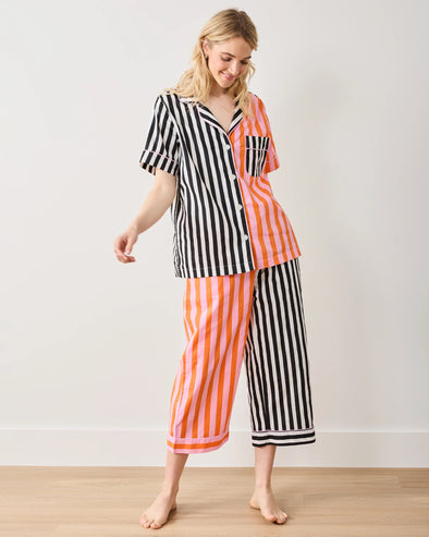 Print Fresh Showtime Stripes Cropped Bottoms