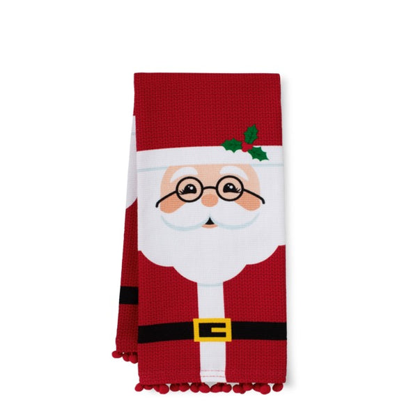 Swig Mr. Claus Tea Towel