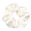 Bella Sleep + Spa Large Rhinestone Scrunchie Ornament - Ivory