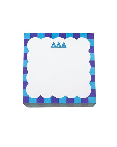 Duo Threads Delta Delta Delta Scallop Note Cube