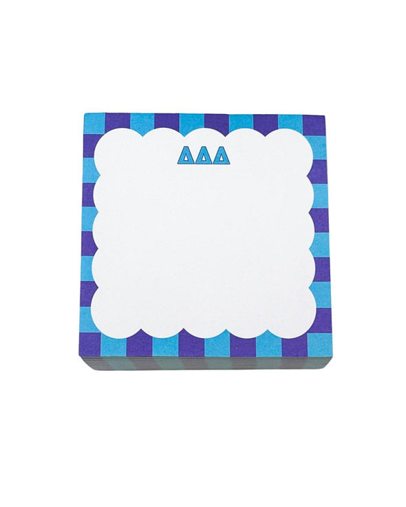 Duo Threads Delta Delta Delta Scallop Note Cube