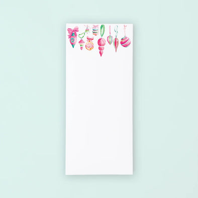 Taylor Paladino Vintage Ornaments List Pad