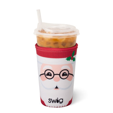 Swig Mr. Claus Iced Cup Coolie (Medium)